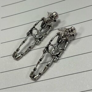 Skeleton earrings